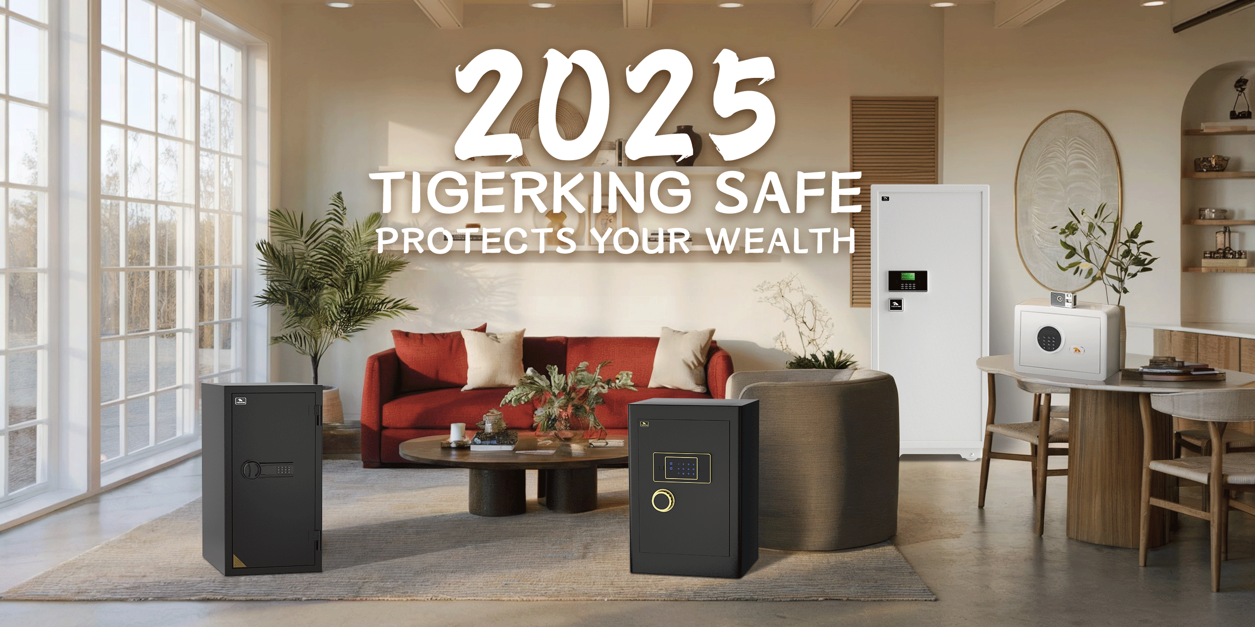 TigerKingSafe Official Online Sale Website - Extra Large Fireproof Jewelry Safe Box Best Home Safe Box Mini Safe for Home & Business